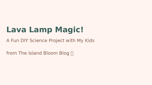 Lava Lamp Magic: A Fun DIY Science Experiment with My Kids