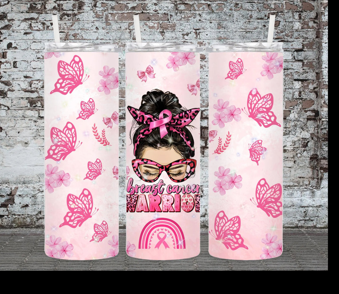 Breast Cancer 20oz Tumbler wrap, Breast Cancer tumbler wrap