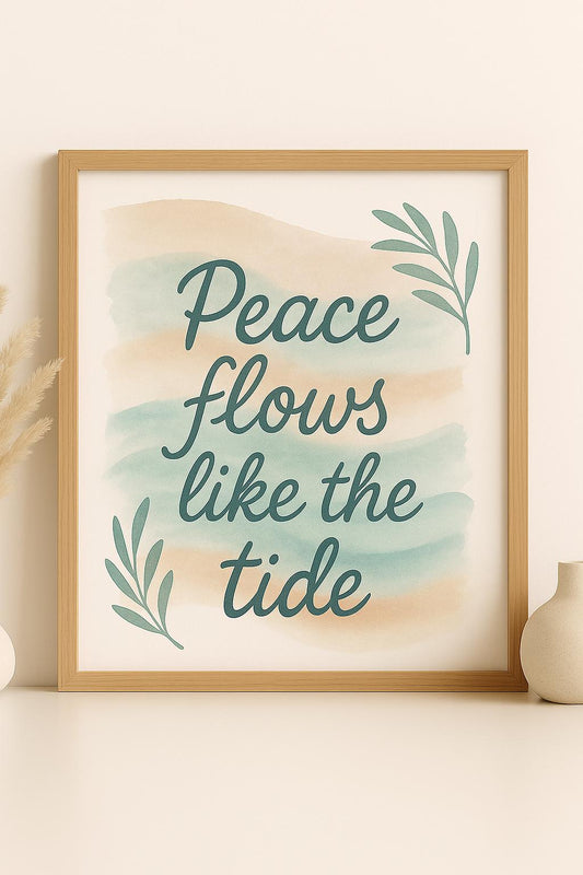 Beachy Digital Print Set of 4 | Ocean Quote Wall Art Bundle | Coastal Boho Decor | 8x10 Printable Gallery Set