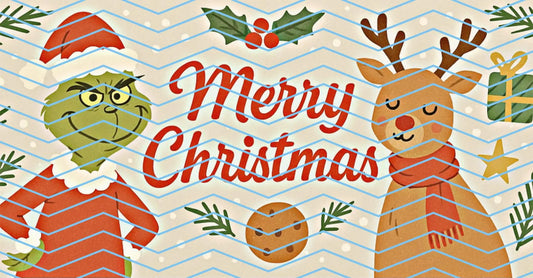Grinch Christmas Mug Wrap PNG | Funny Holiday Sublimation Design | 11 oz & 15 oz Mug Wrap | Instant Download